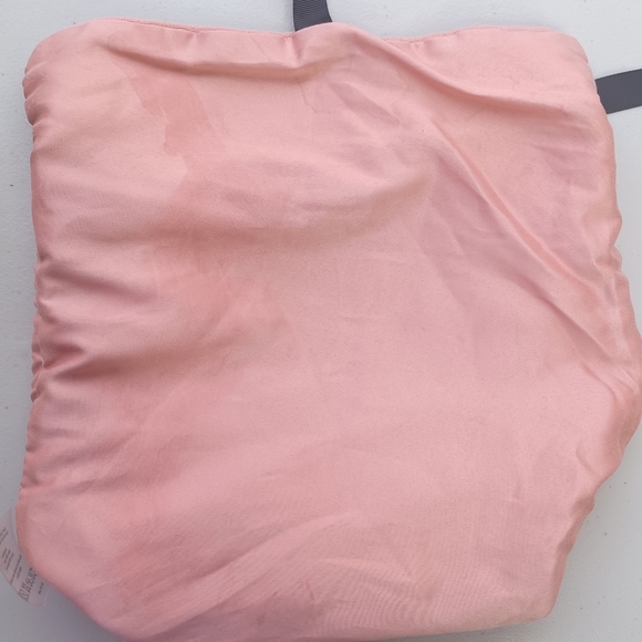 Gucci Pink 100% Linen Beauty Pouch - Picture 8 of 12